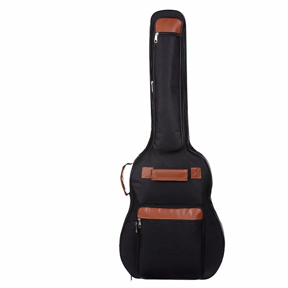 40/41 дюймов 600D Оксфорд Акустическая гитара Gig Bag 8 мм хлопок Мягкий Case|acoustic guitar gig