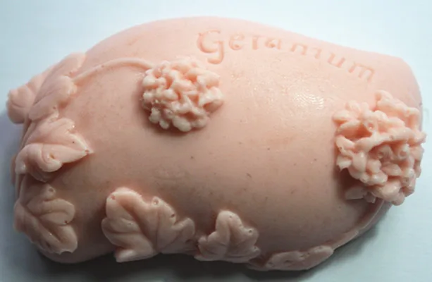 Силиконовая форма для мыла Geranium ручная работа|silicone soap mold|craft moldshandmade mold |
