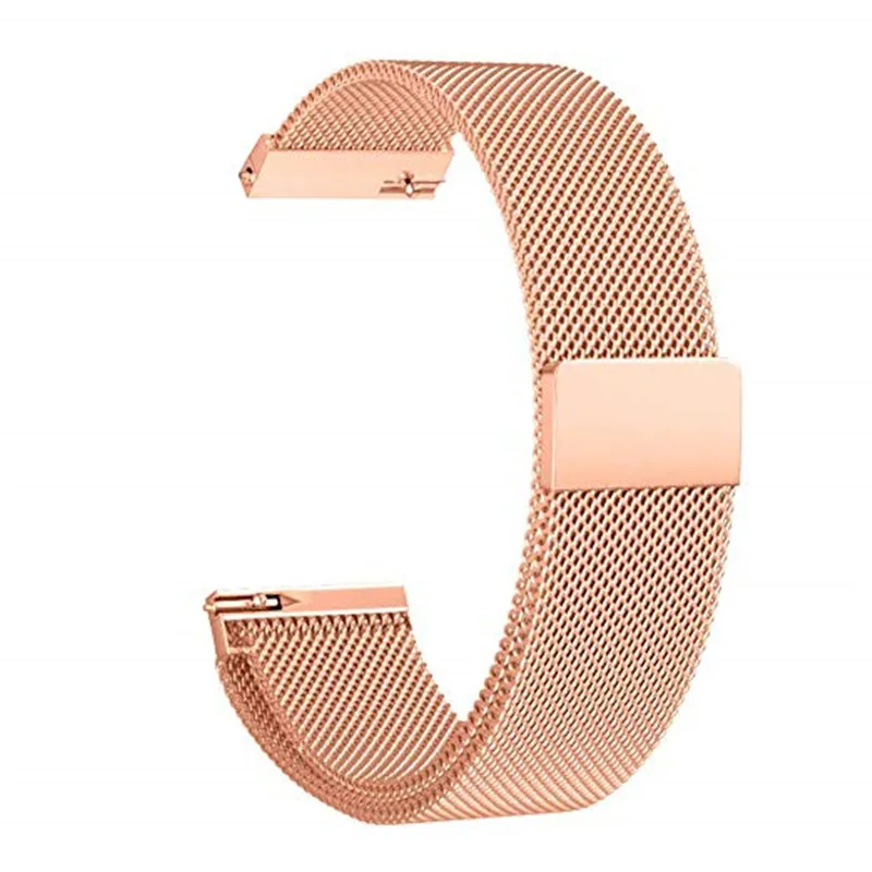 Коричневый Milanese Loop Нержавеющая сталь ремешок для Fitbit Blaze полосы магнит замок ремешок Браслет для Fitbit Blaze Смарт-часы для фитнеса - Цвет ремешка: Коричневый