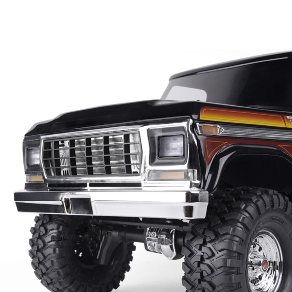 MASiKEN для GRC TRX4 BRONCO решетка радиатора из нержавеющей стали металлическая декоративная пластина для Traxxas TRX-4 BRONCO RC запчасти для автомобилей