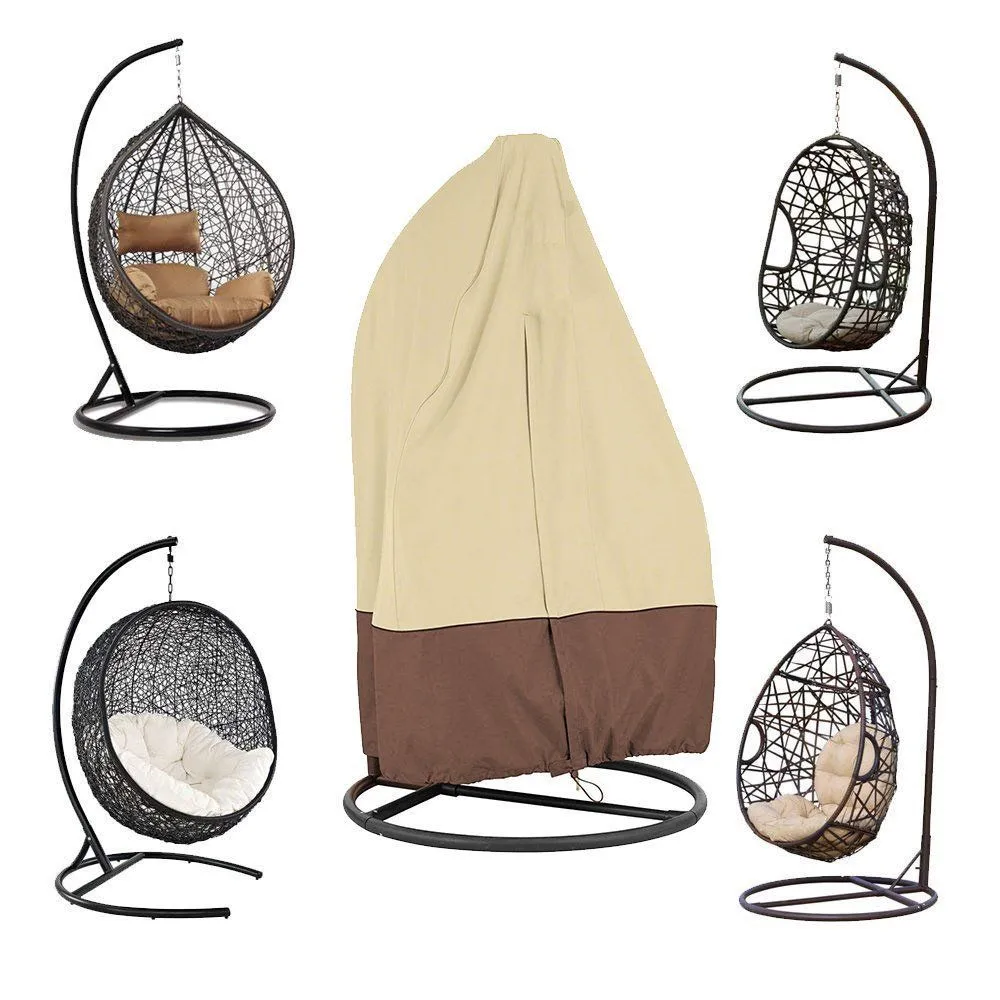 Качели стул пылезащитный чехол ротанга качели Патио Сад переплетения висит яйцо
