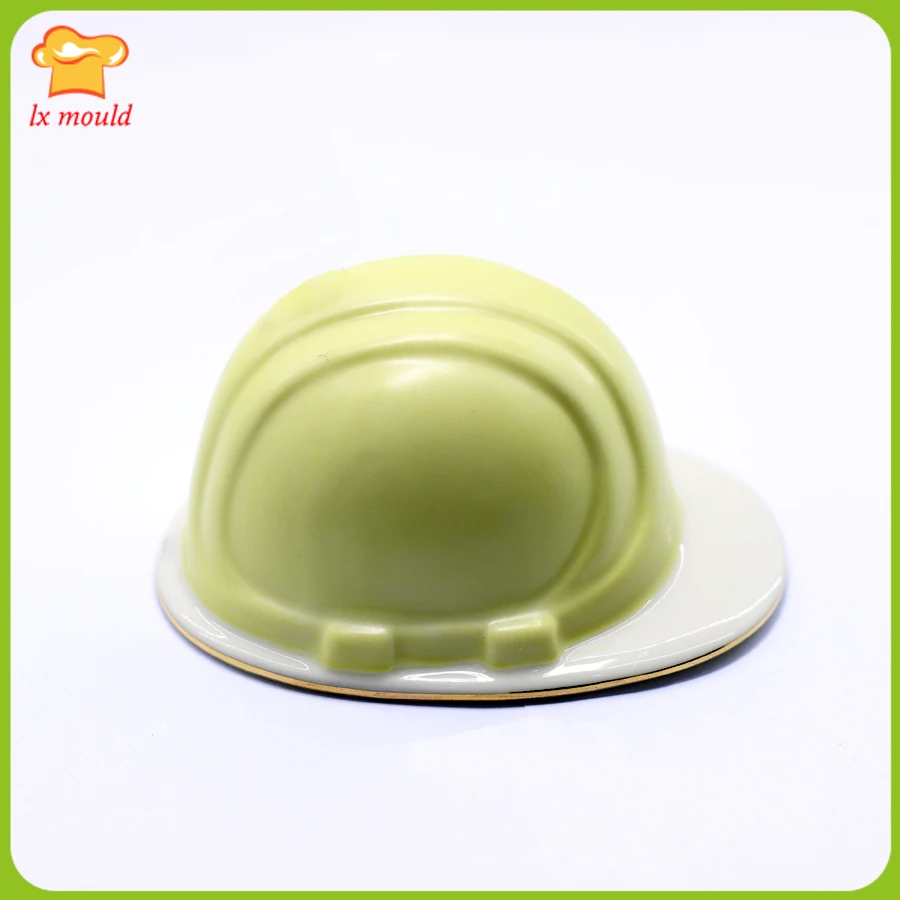 LXYY New Hard Hat Silicone Mould Cake Decoration Chocolate Molds Clay Soap Candle Etc | Дом и сад
