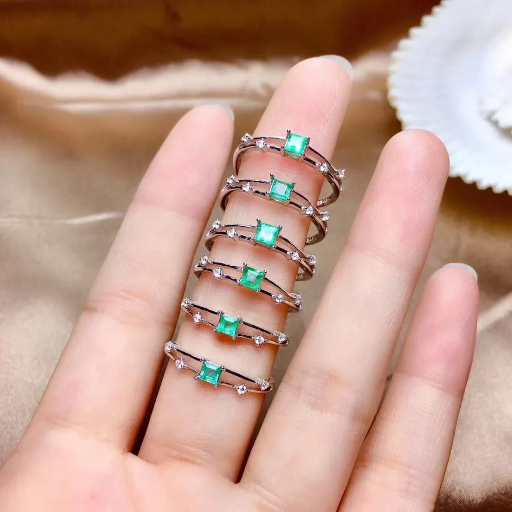 Модные ювелирные изделия зеленые и изумрудно-зеленые кольца для женщин вечерние кольца подарки на день Святого Валентина