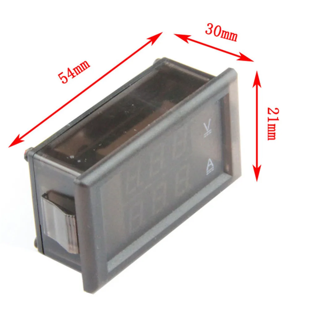 DC Напряжение Текущий монитор метр 100 В/200A цифровой вольт ампер двунаправленный