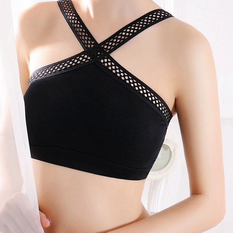 Новые пикантные Для женщин кружева крючком Bralet Бюстгальтер Бюстье