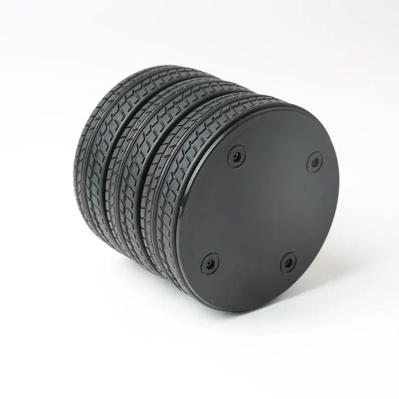 Office School Learning Stationery Storage Simulation Tire Shaped Pen Holder Brush Pot Supplies For Students Children #B |