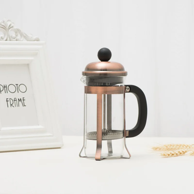 Homadise высокое боросиликатное стекло французский пресс Перколятор чайник Cafetiere 350