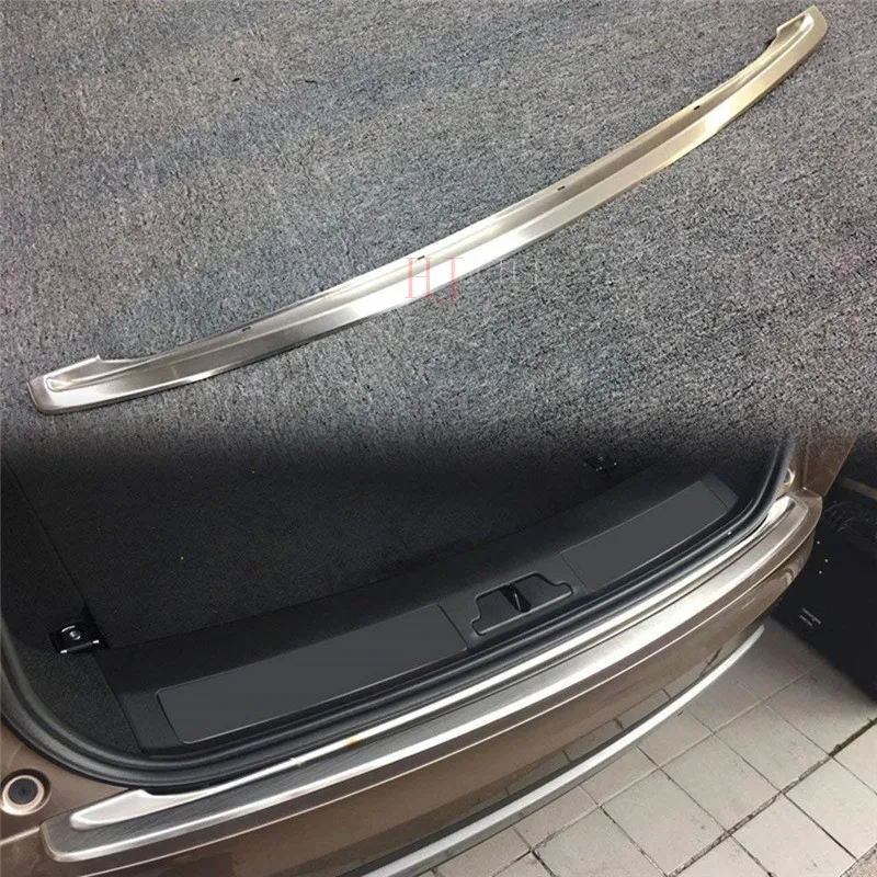 1 шт. автомобильный Стайлинг из нержавеющей стали снаружи задний бампер защитная