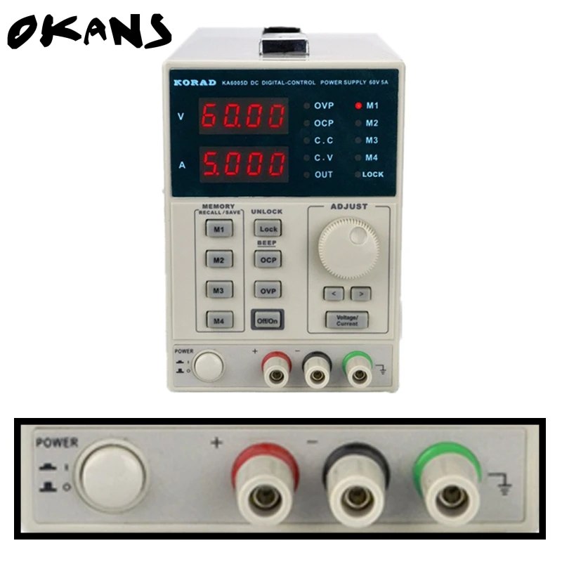 High quality KORAD KA6005D -Precision Variable Adjustable 60V 5A DC Linear Power Supply Digital Regulated Lab Grade | Обустройство