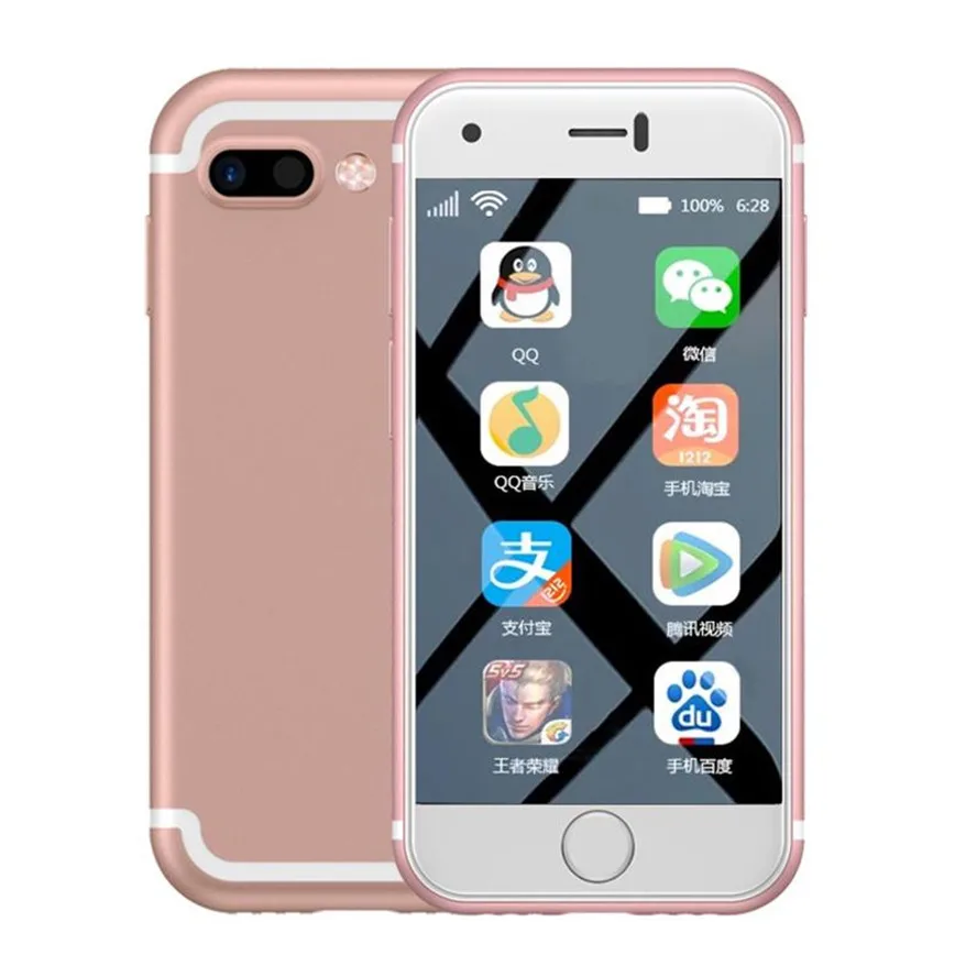 SOYES 7 S/6 S Супер Мини Android четырехъядерный смартфон 1 Гб ОЗУ 8 Гб ПЗУ 5.0MP с 2 камерами и фонариком студенческий мобильный телефон