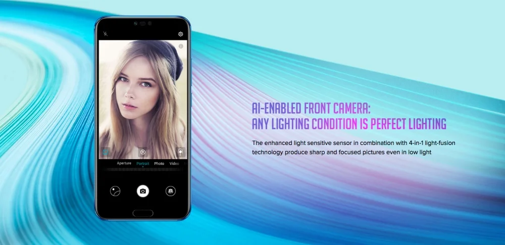 Оригинальная honor 10 глобальная версия смартфона NFC 5," экран 2280x1080 камера 3400 мАч процессор unicorn 970AI