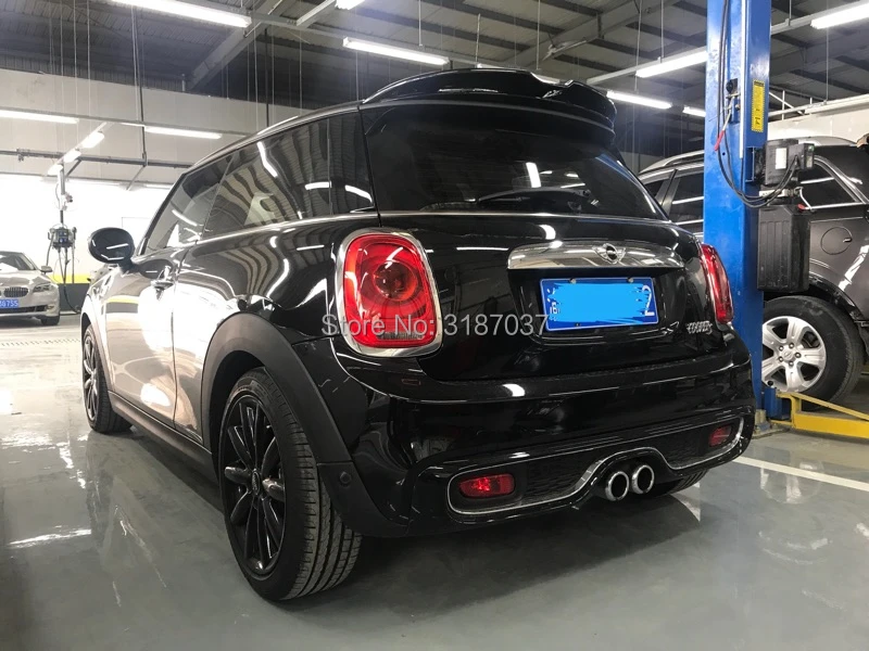Для Mini F55 F56 Cooper спойлер из углеродного волокна для заднего багажника крыло крышка