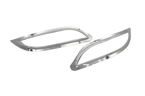 Хромированная задняя противотуманная фара для Hyundai Santa Fe 2013 up|light trim|fog light trimsanta fe