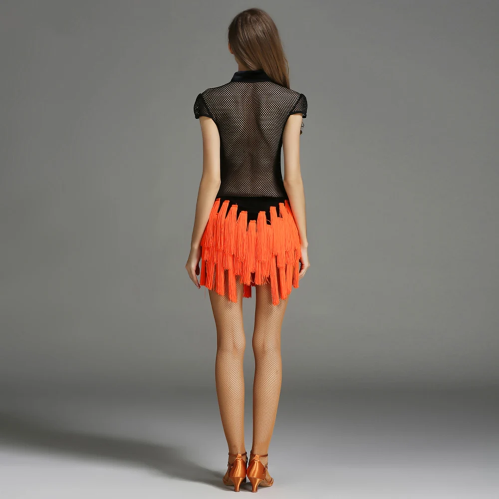 Хит продаж 2018 женское платье для латиноамериканских танцев бархатная юбка с