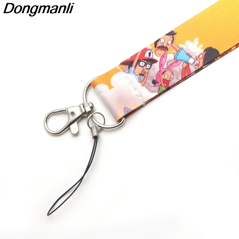 DMLSKY 24pcs/lot women lanyards Creative theme cartoon key chains lanyard Badge ID Cards Holders Keychain phone M1834 | Украшения и