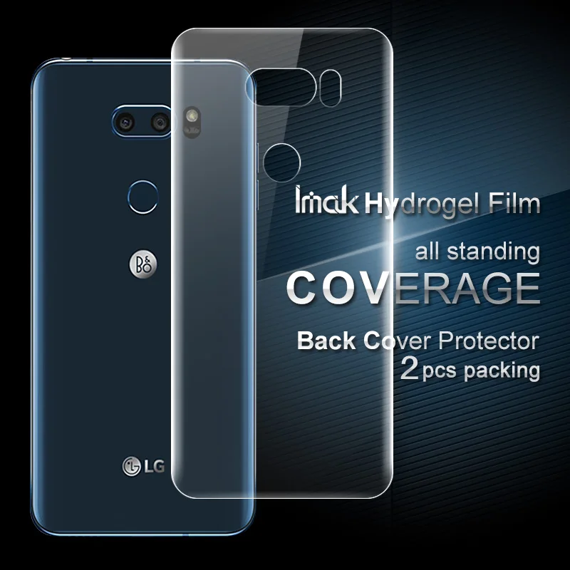 Imak 2 шт не протирающая Антибликовая Гидрогелевая пленка для LG V30 + H930 Защитная