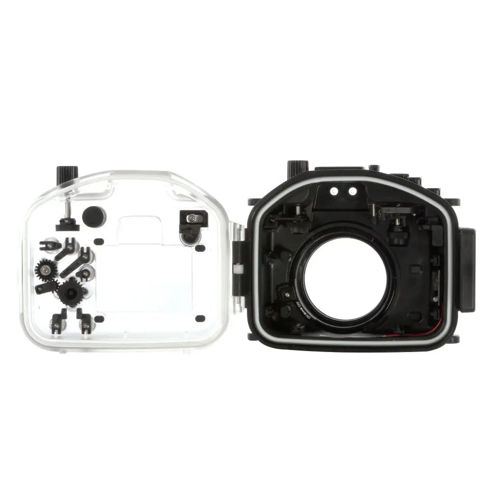 

40m/130ft Waterproof Underwater Diving Housing Case Bag for Canon EOS M5 22mm