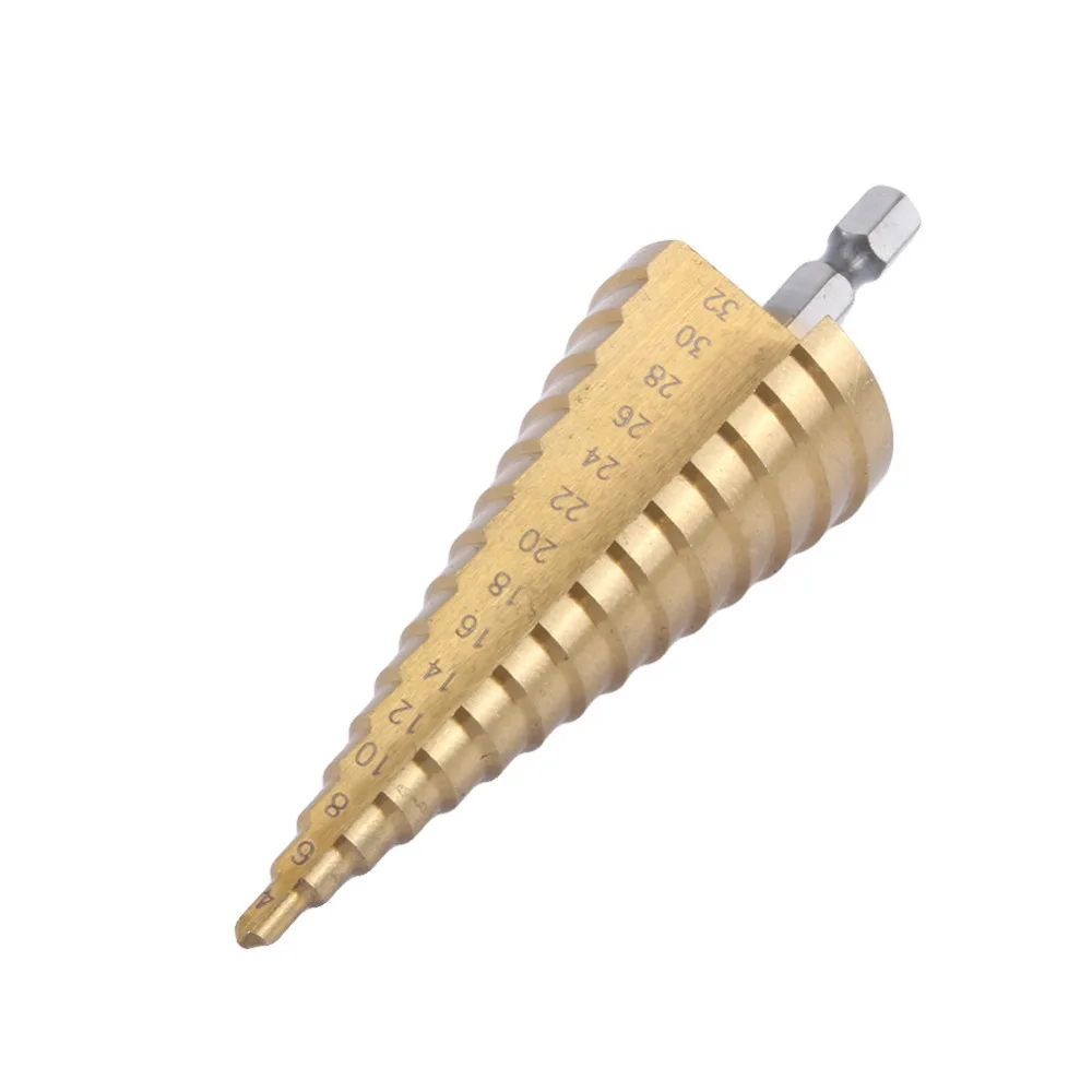 Шестигранное ступенчатое сверло 4 32 мм высокостальное сверла отверстие резак