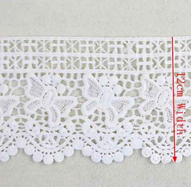 Кружевная лента из полиэстера 12 см|polyester lace trim|lace trimpolyester |