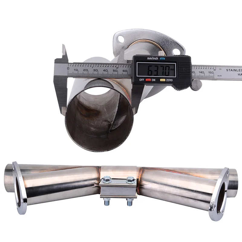 Повязка на выхлопную трубу 2 5 дюйма из нержавеющей стали|coupler| |