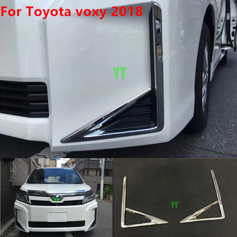 Обшивка багажника автомобиля стикер задней двери для Toyota voxy Hybrid power 2018 abs chrome