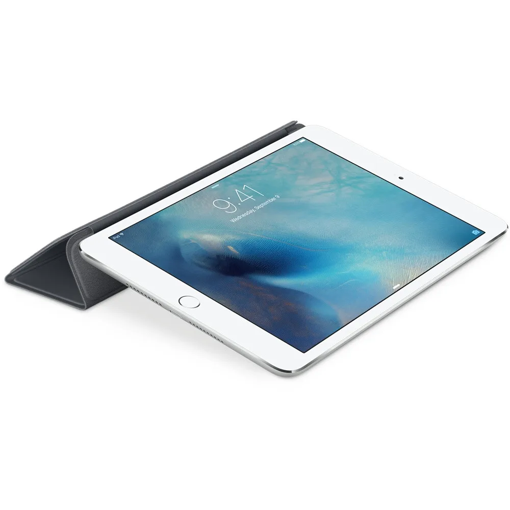Роскошный кожаный Тонкий Магнитный смарт чехол для iPad mini 4 Премиум синтетическая