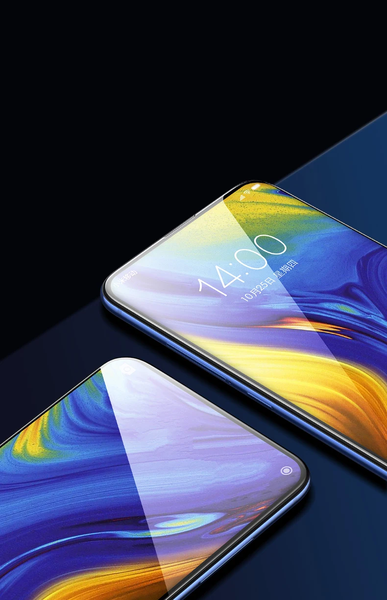 Mofi для Xiaomi Mix 2 2S 3 Защита экрана для Xiaomi Mix 2 2S 3 Закаленное стекло полное покрытие 5D кривая 9H Защитная стеклянная пленка