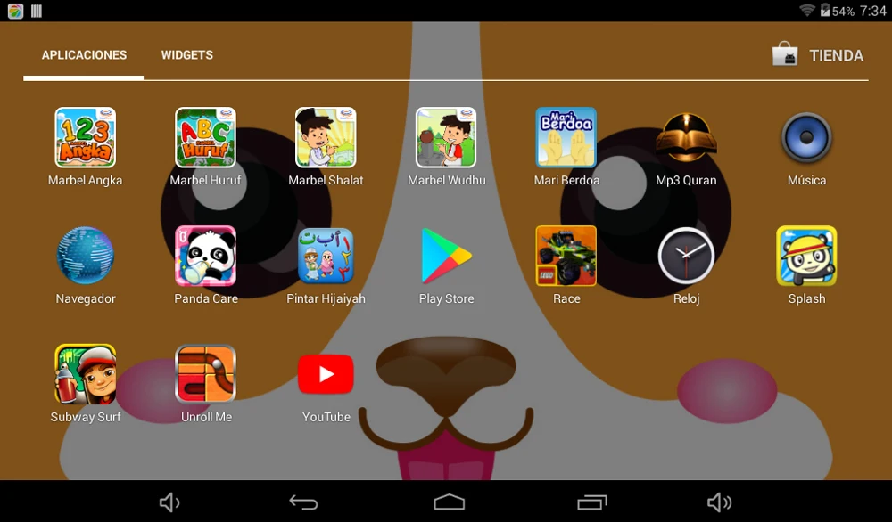 7 дюймовый планшетный ПК Детский планшет Android4.4 для детей 8 Гб четырехъядерный экран Wi-Fi Bluetooth Babypad с детским планшетным ПК+ 32 ГБ TF