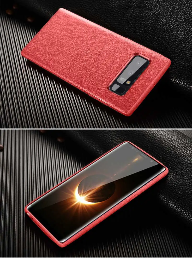 Note8 чехол для samsung Note 8 чехол s кожаный узор Роскошный тонкий мягкий силиконовый чехол задняя крышка для samsung Galaxy Note 8 чехол