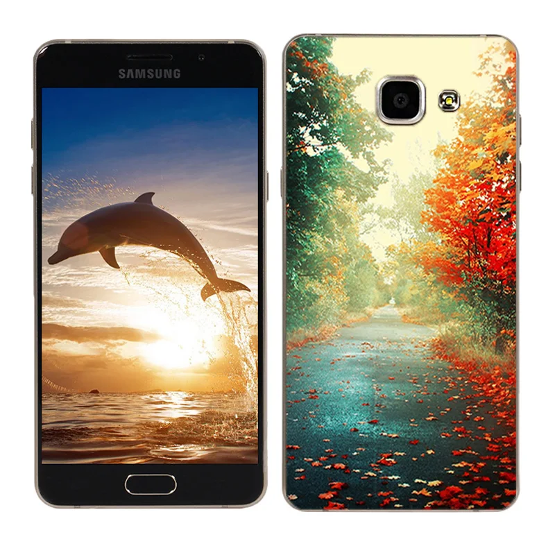 05 Чехол для телефона s для samsung Galaxy A3 A5 TPU Fundas Para Coque чехол для телефона С Рисунком Тигра для Galaxy A7 - Цвет: 05