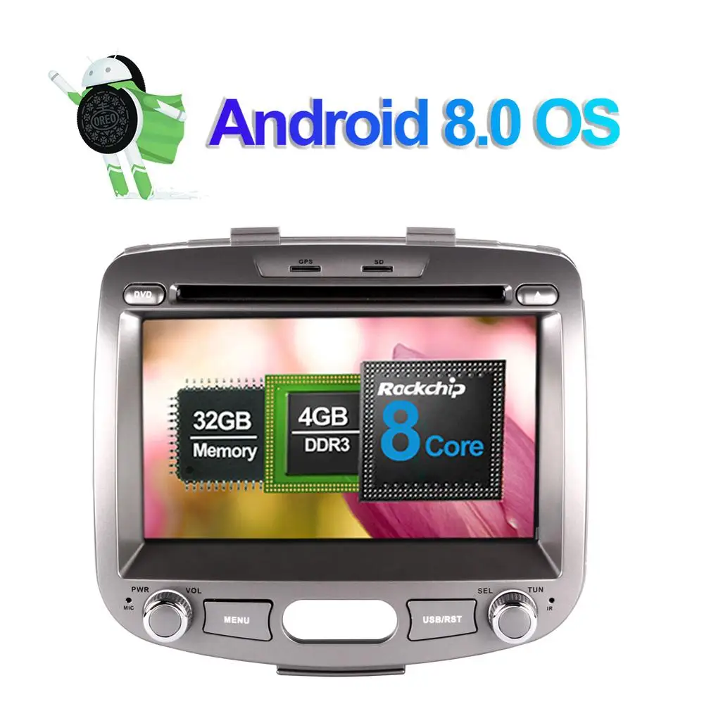 Android 7 1/8 0 4 Гб ОЗУ Восьмиядерный автомобильный DVD мультимедийный плеер GPS