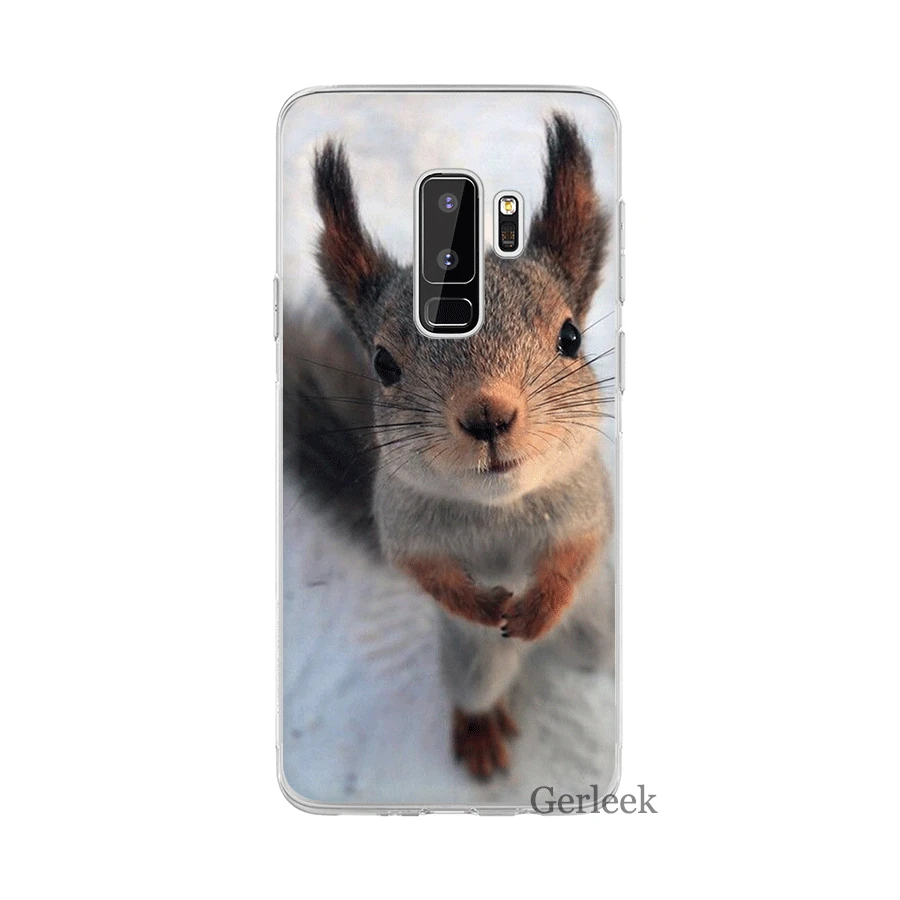 Desxz Squirrel Peanut Mouse Case For Samsung Galaxy S3 S4 S5 S6 S7 Edge S8 S9 S10 Plus S10e | Мобильные телефоны и