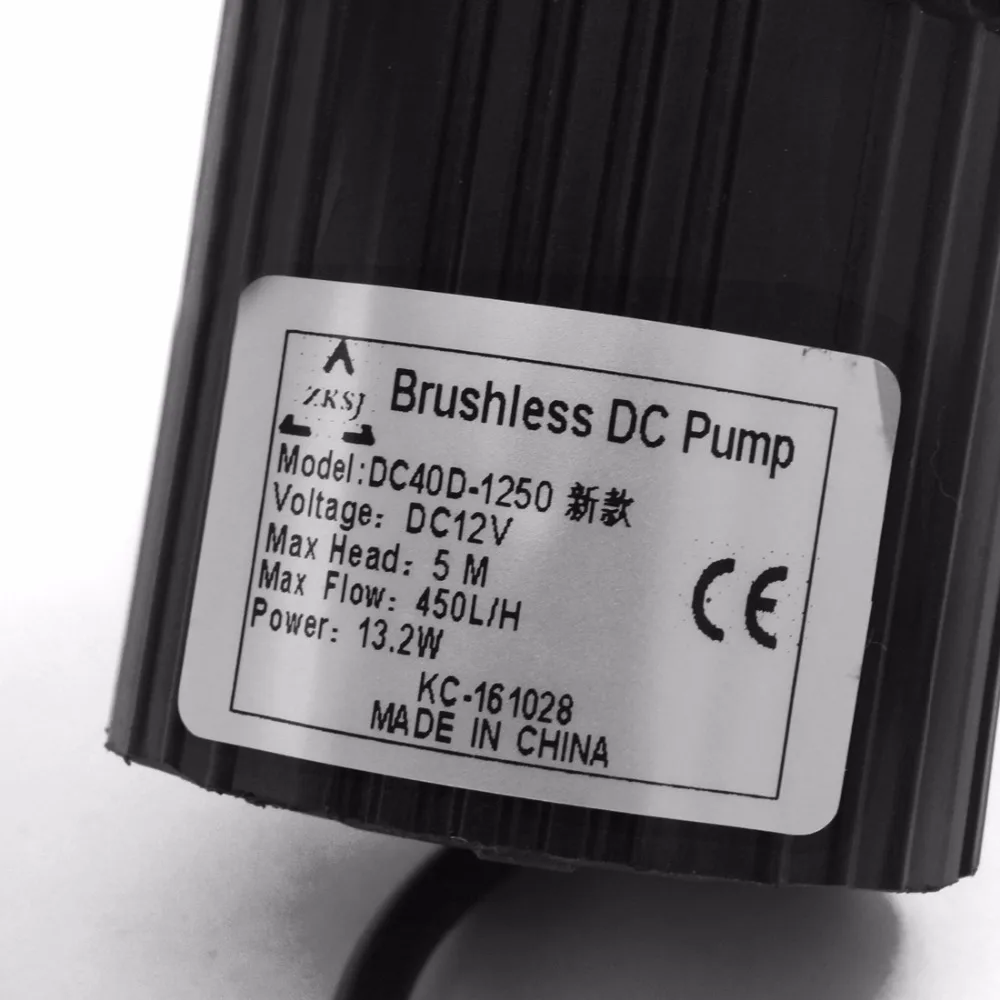 AIEOE DC 12V 450L/h 16 футов микро электрический бесщеточный водяной насос погружной для