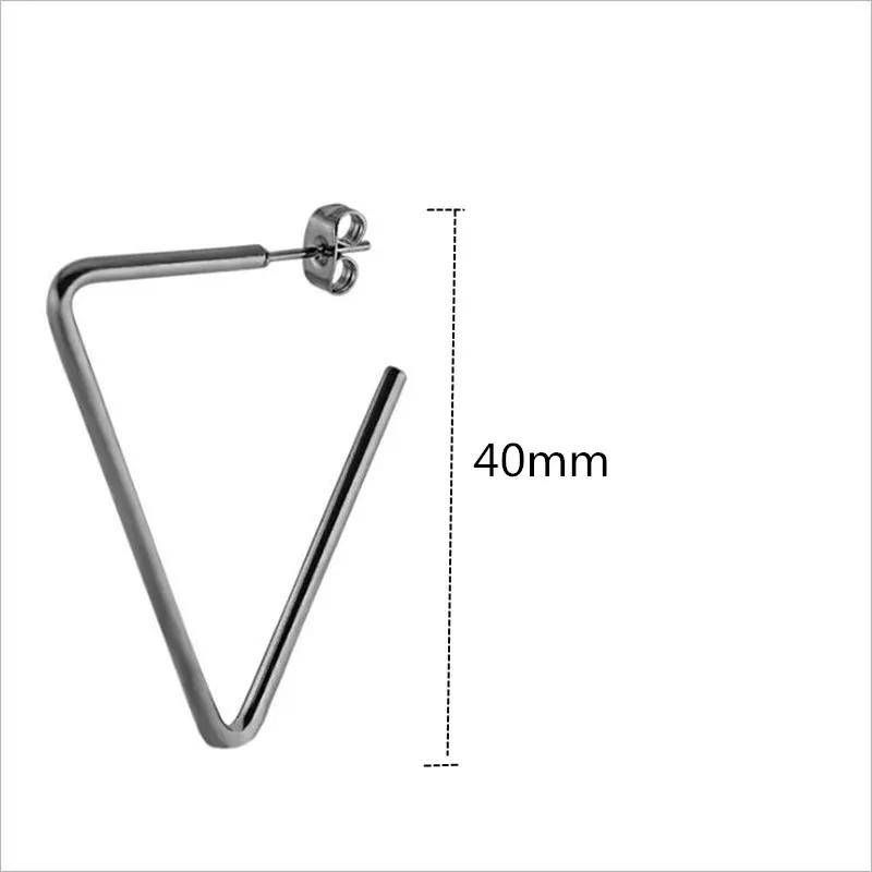 Серьги с металлическим покрытием для мужчин серьги из нержавеющей стали 316l в