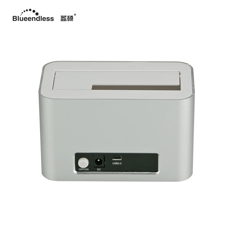 Blueendless 1 отсек hdd док-станция sata usb 3,0 Корпус жесткого диска Алюминиевый Жесткий драйвер ридер 2,5 3,5 дюймов hdd caddy