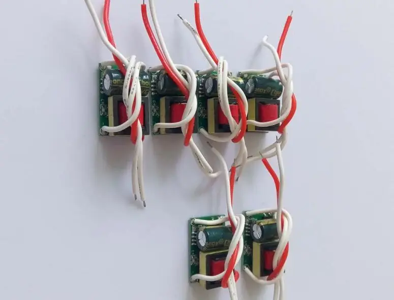100 шт. светодиодные мини адаптеры для блока питания GU10 E27|led driver ac85-265v|led driverled power |