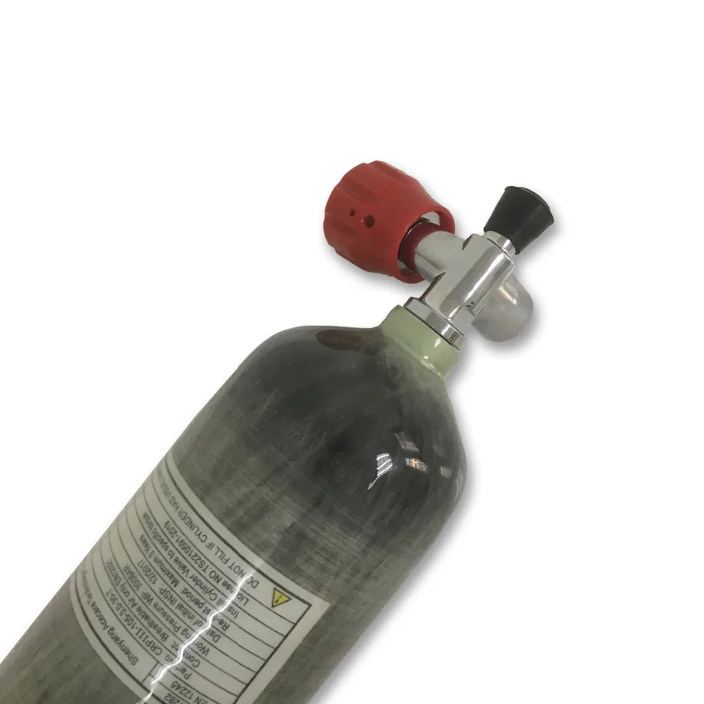 Acecare AC10311 Pcp 3L 300bar Carbon Fiber SCUBA Cylinder Compressed Air Gun Oxygen Cylinder Drop Shipping Target For Shooting