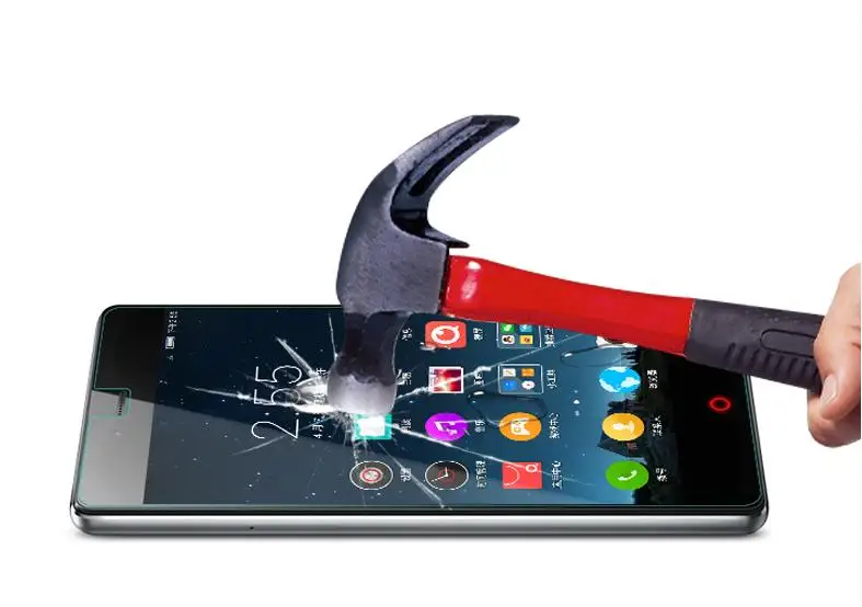 0.26mm 2.5D 9H Hardness Arc Explosion-Proof Premium Tempered Glass For ZTE Nubia Z9 Screen Protector | Электроника