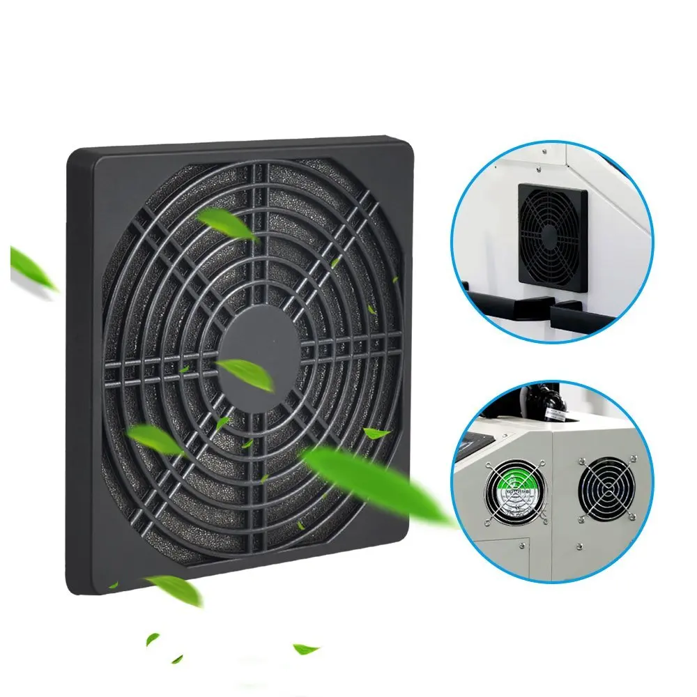 1pcs 125mm 85mm Fan Dust Filter Dustproof Screen PC Computer Case Mesh Sponge Black Washing | Компьютеры и офис
