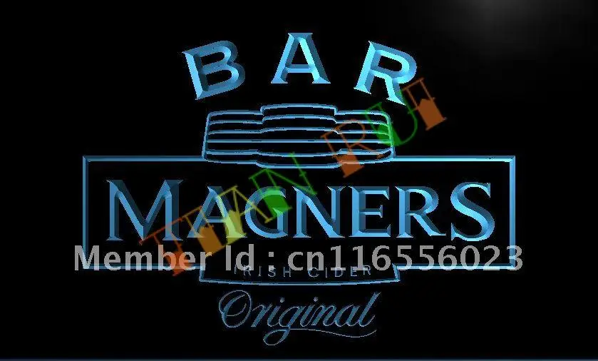 

LA484- BAR Magners Irish Cider LED Neon Light Sign