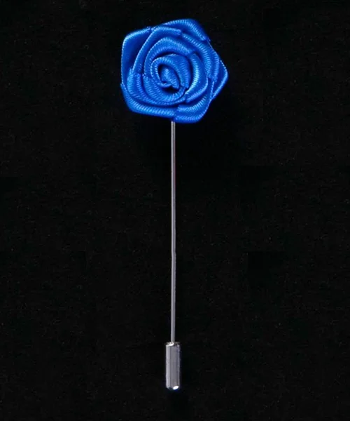 No.16 lapel pin 19 цветов, брошь для костюма, булавки, броши для мужчин, для свадьбы, ручная работа, лента, цветок розы, на лацкане, брошь на кнопке, палочка, цветок, Мужская брошь - Окраска металла: No.16 lapel pin