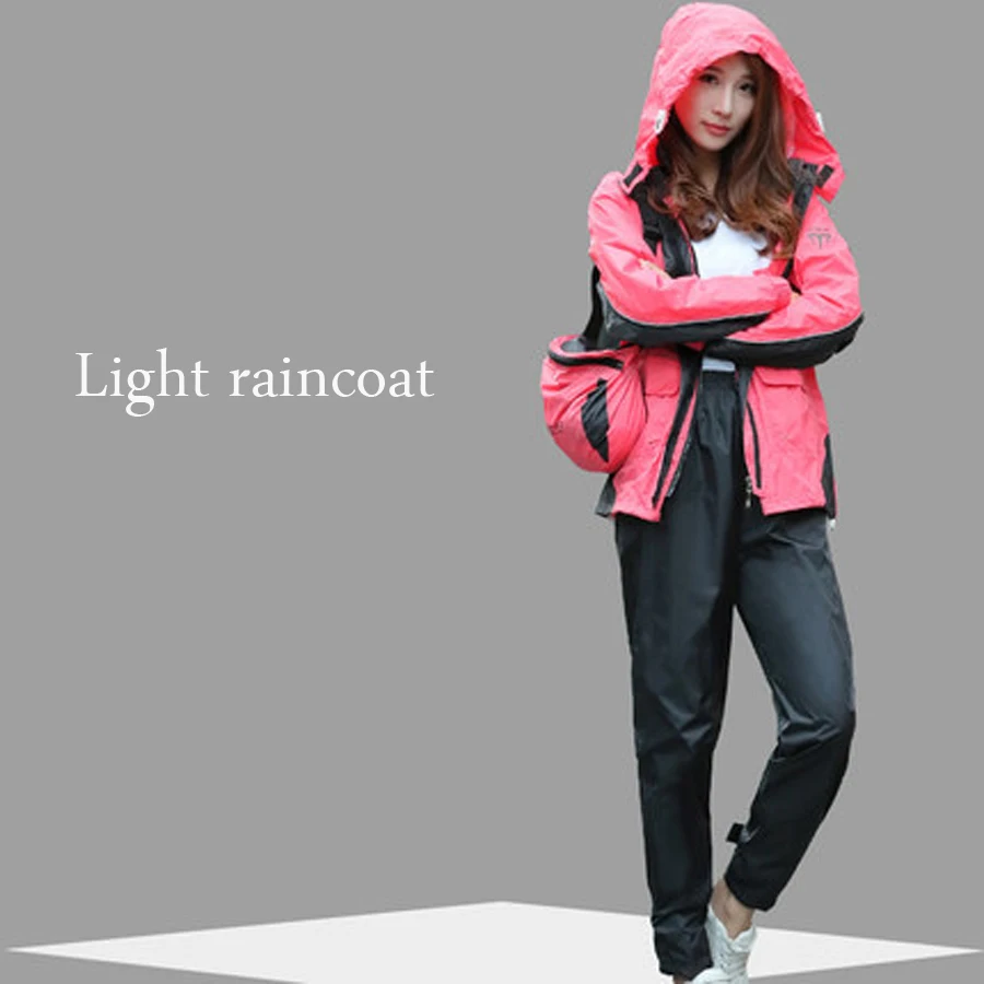 Women Travel Raincoat Suit Jacket For Hiking Waterproof Rain Coat Fishing Regenjas Dames Home Decoration Accessories 40YY0025 | Дом и сад