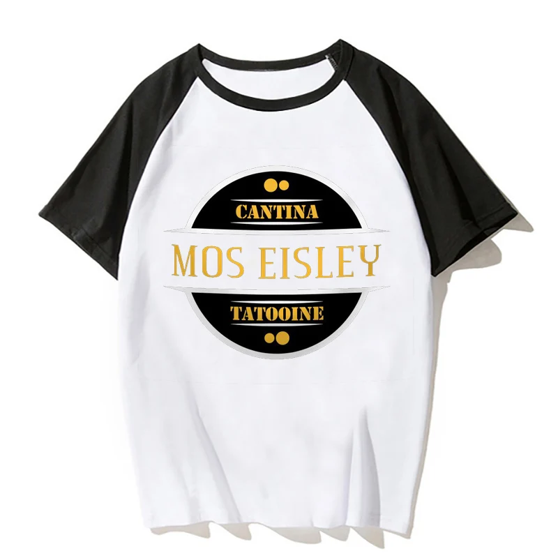Футболка с принтом Звездные войны МОС эйсли ТАТУИН мстители Харадзюку новинка