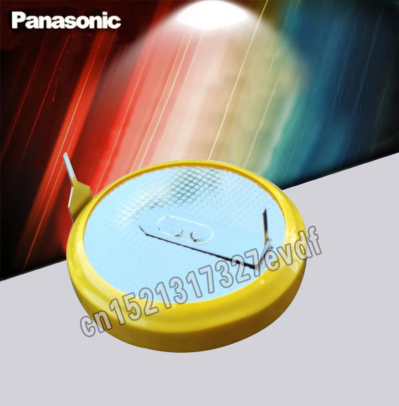 Оригинальный литиевый аккумулятор Panasonic CR2450 с контактами 3V coin cell 2450 1