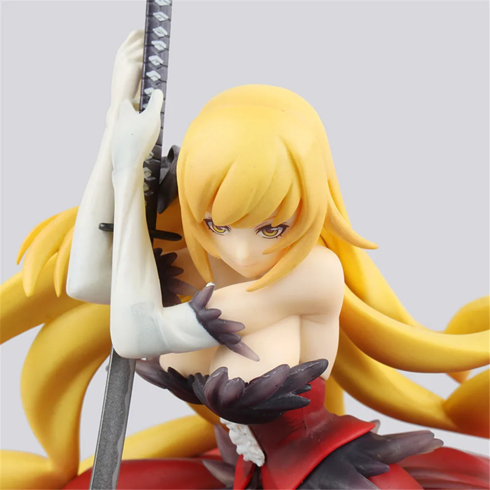 Monogatari Nisemonogatari Oshino Shinobu аниме фигурка с оружием Ver. ПВХ аниме секс кукла подарок Детская экшн кукла модель горячие игрушки PM
