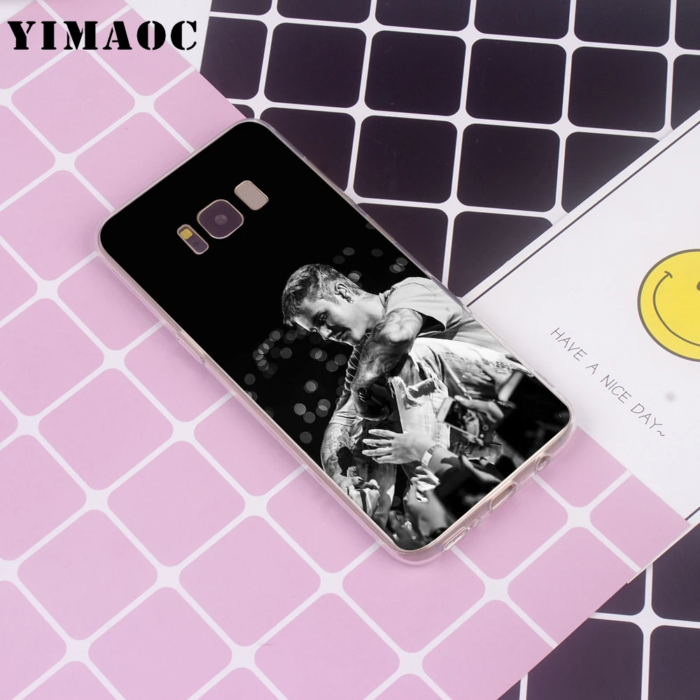 YIMAOC с изображением Джастина Бибера и надписью для samsung Galaxy A10 A20 A30 A40 A50 A70 A2 J4 J6 J7 J8
