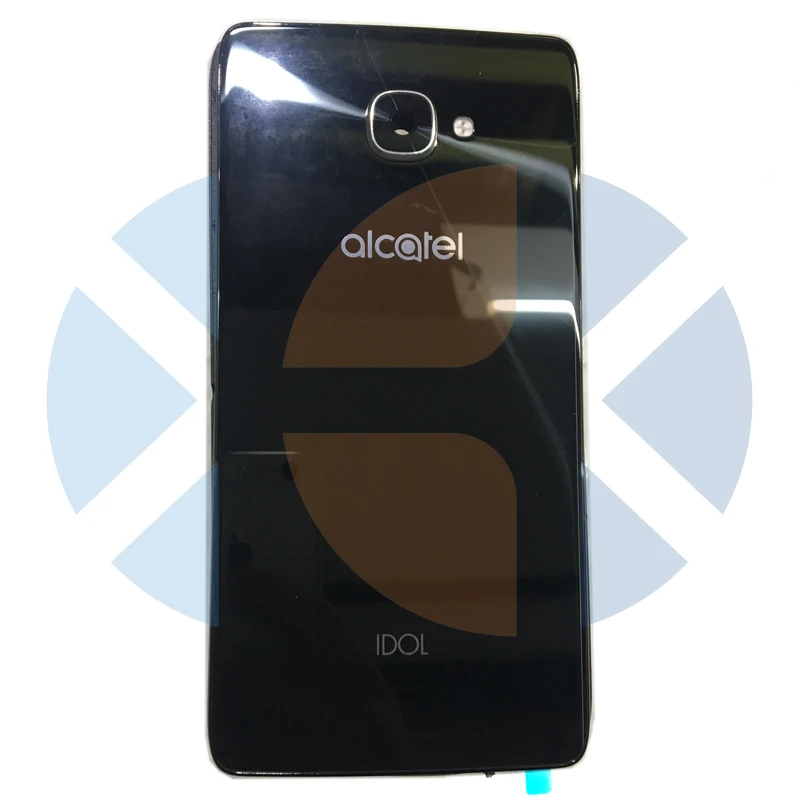 Крышка батареи для Alcatel Idol 4S задняя дверь корпус чехол 6070K 6070Y Задняя стеклянная