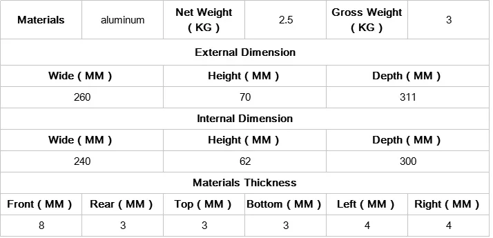 Рамка усилителя Preamp/Алюминиевый чехол DAC корпус усилителя/без потенциометра