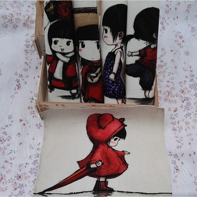 Ткань с цифровой печатью 20*20 см 100% хлопок холст ручная работа сделай сам патч