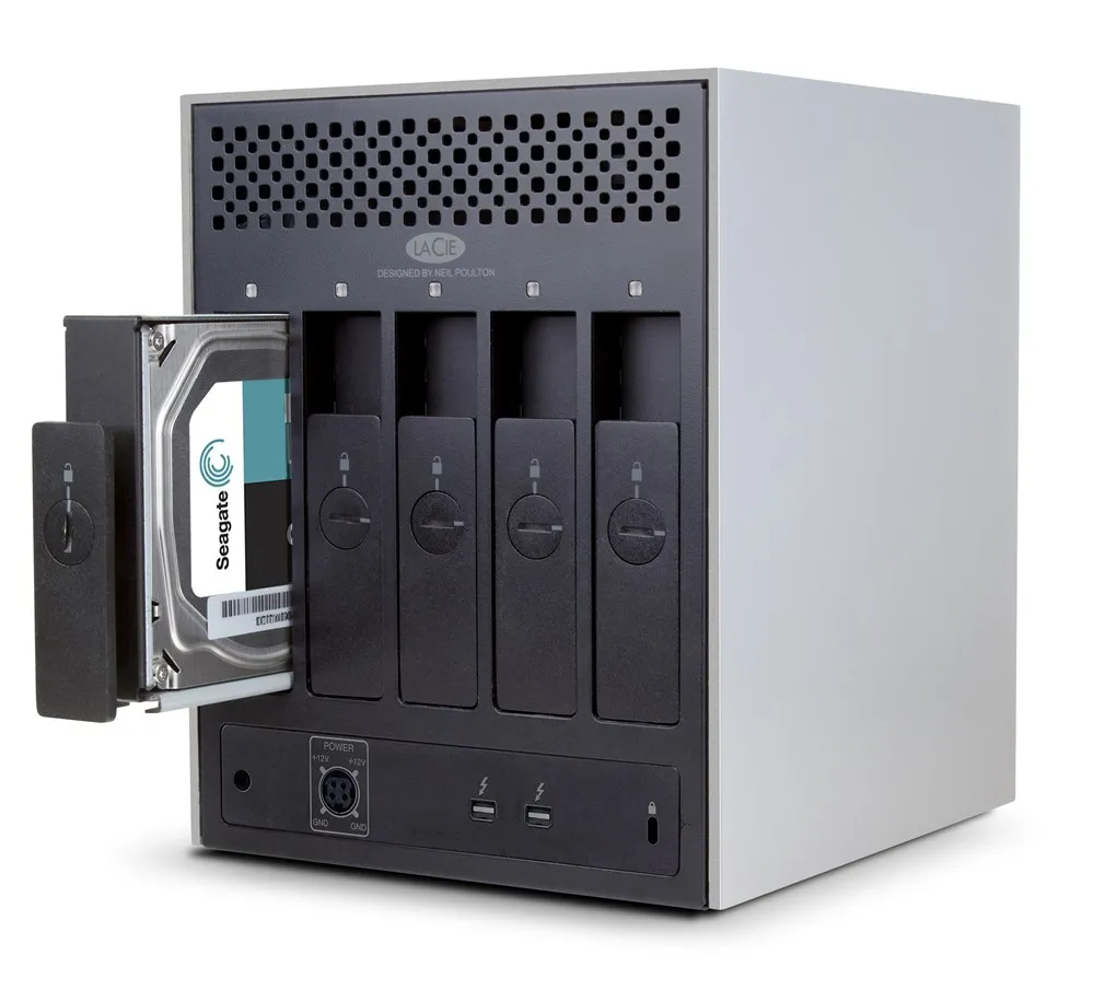 LaCie 5big Dock Thunderbolt 2 HDD 30 ТБ 0 1 5 6 JBOD 20 Гб/с 7200 об/мин внешний | Компьютеры и офис